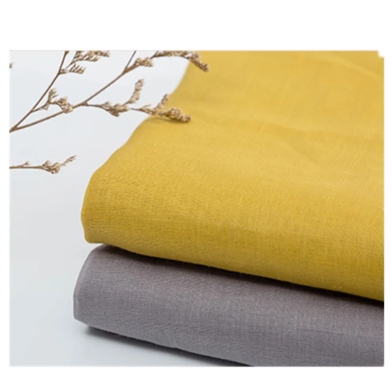 
Korean 100 Ramie Fiber Linen Textile Tali Rami Harga Fabric Plain Rami Yarn by the yard for Sale 