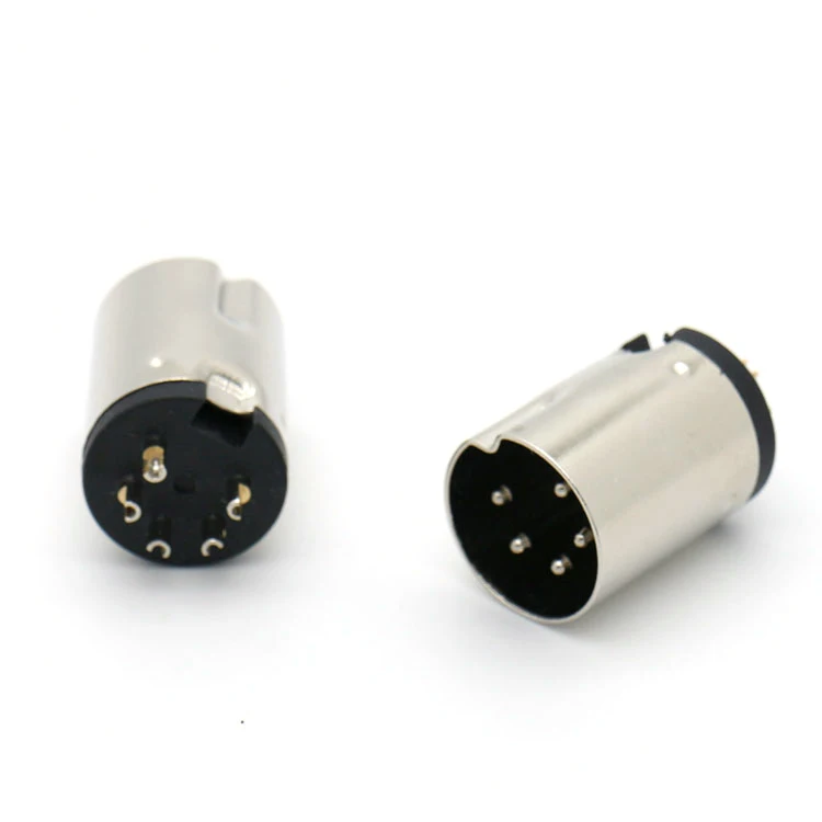 Male Female Din Socket Connector 2/3/4/5/6/7/8/9/10/11/12/13 Pins Din Connector DS-Series Circular Din Jack Connectors