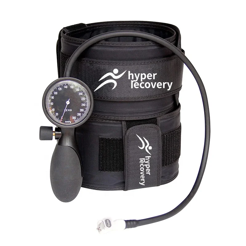 BFR Blood Flow Restriction Cuff  Training Therapy Closure Air Cuffs with instrument panel and pump  dropshipping hyper recovery