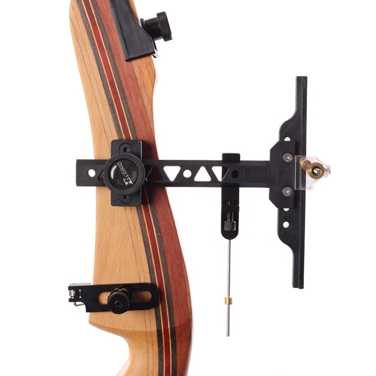 SPG Archery Arrow Rest Clicker Aluminum Alloy Signal Recurve Bow Carbon Arrows Target Hunting Competition Adjustable Accessories