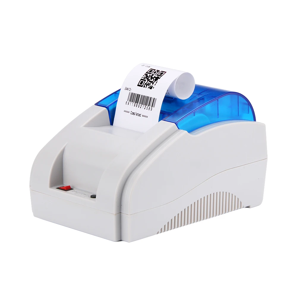 12V USB термопечати Билл чековый стол 58 мм ширина бумаги термопринтер последовательный порт Параллельный порт 2 дюймов граффити Печать