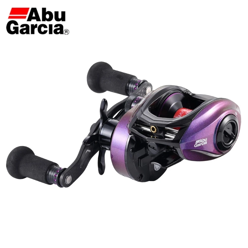 Низкопрофильная длинная катушка ABU Garcia REVO4 IKE для заброса приманки максимальное усилие тяги 11 кг Рыболовная