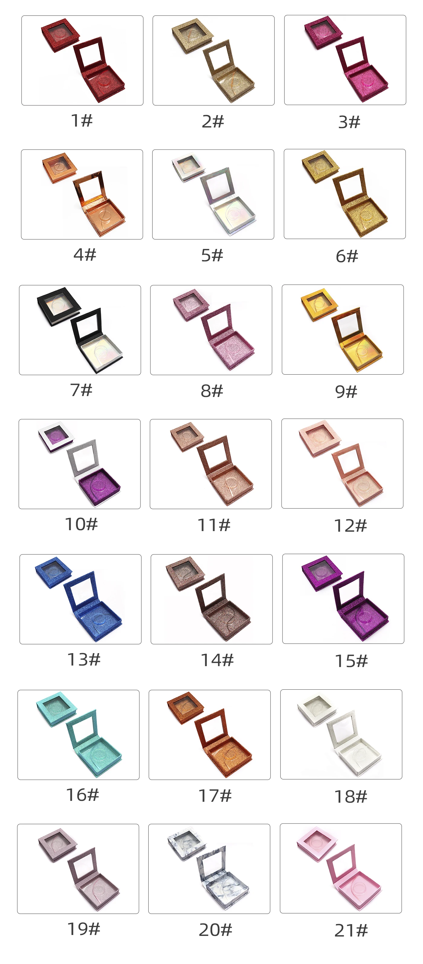 Wholesale Custom logo 3D Mink Strip Lashes Full strip Lashes Private Label Mink Eyelash Packaging Boxes