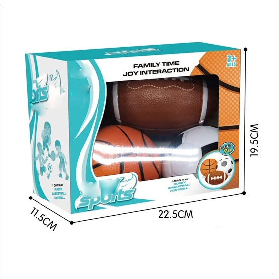 BSCI Certificate Child PVC Mini Basketball Set Toys Inflatable Plastic Bounce Ball