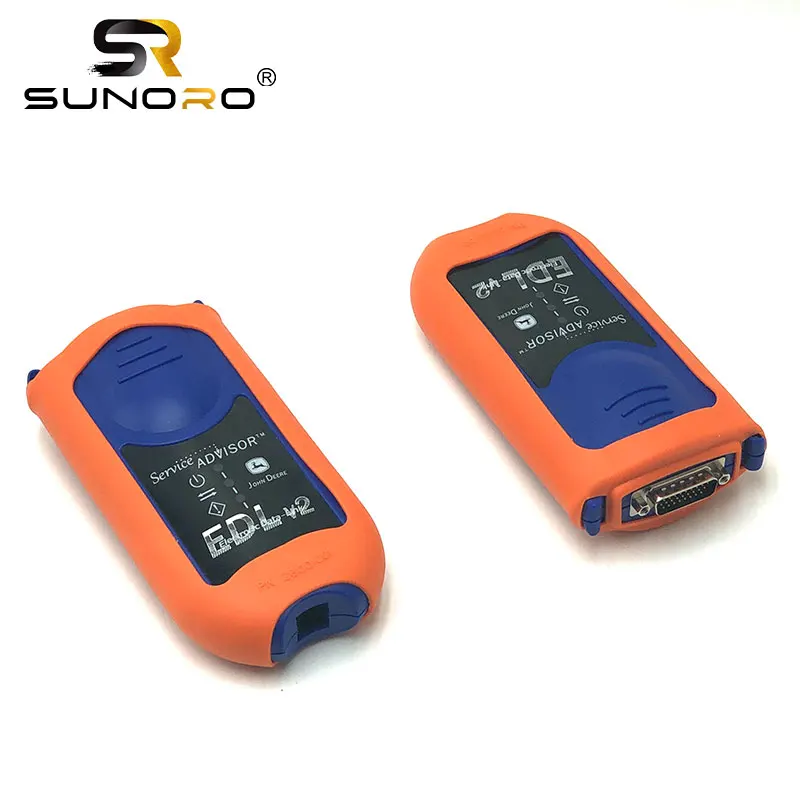 SUNORO хороший продукт EDL V2 V3 двигатель Электронный диагностический сканер инструмент с 9-контактным адаптером кабель