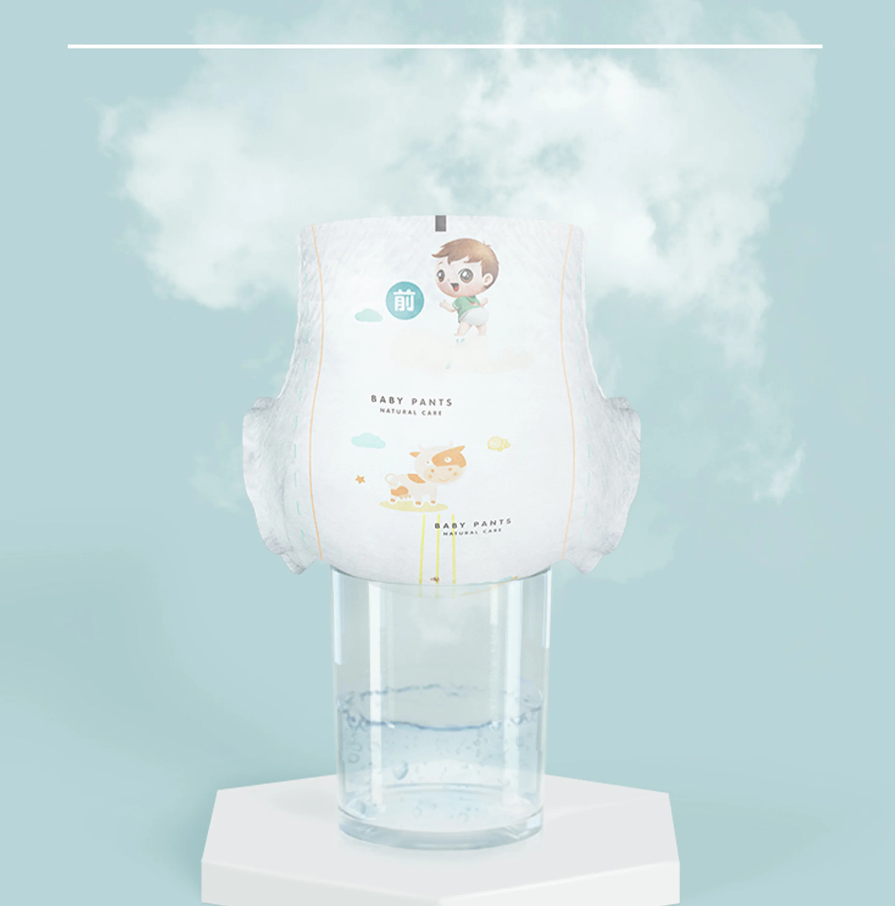 Japan SAP Big Absorption Capacity Disposable Baby Diapers China Pant Diaper for Baby Soft care Baby Diaper