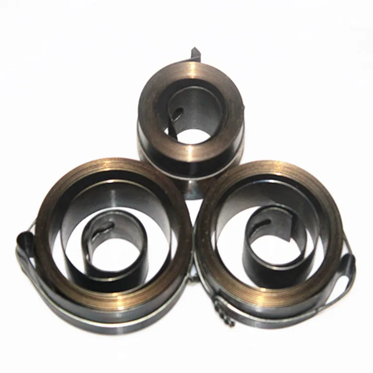 custom specific parameters Carbon steel flat spiral springs are used in toys machinery electronic products flat spiral spring