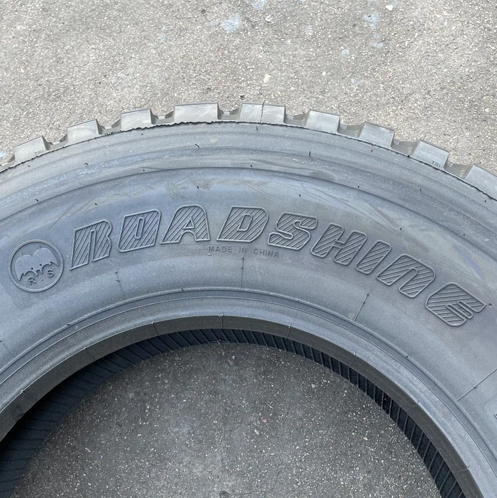 All-steel  Radial ROADSHINE GOLDPARTNER Brand Tyre Directional Pattern Truck Bus Tyres 12R22.5