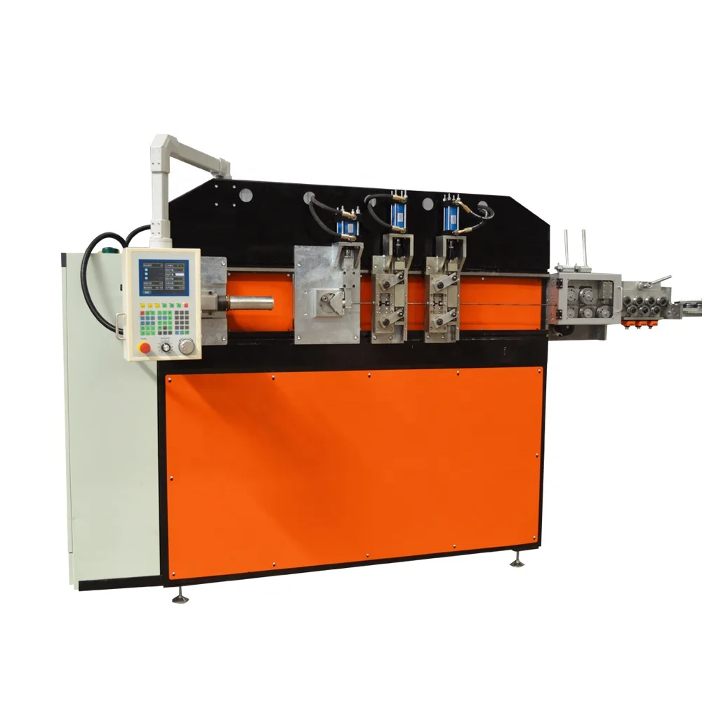 The newest design automatic paint roller making machine with 2d wire bending