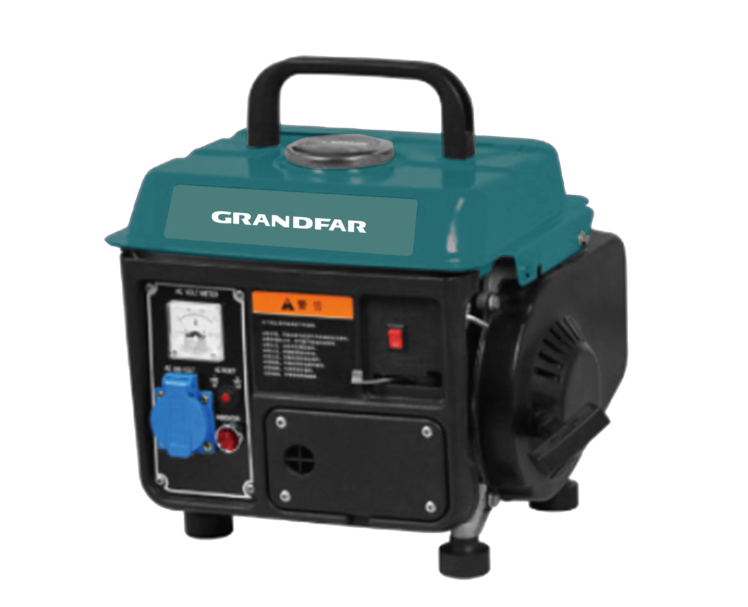 GRANDFAR 900W Portable Mini Silent Machinery Engines 3600rpm 2.5Hp 4L 2-stroke 63cc Gas Gasoline Generator Price Tools for