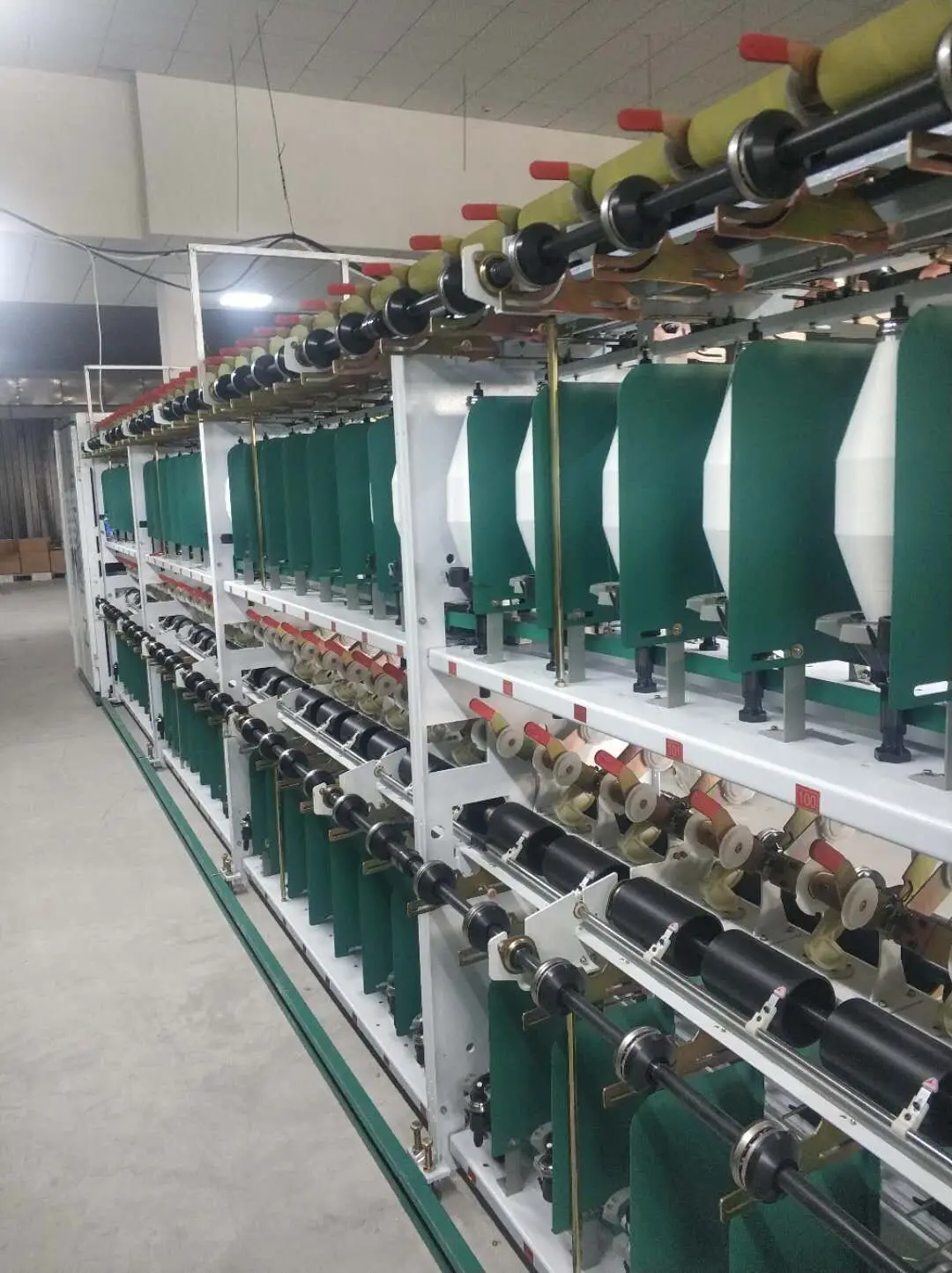 Two for one twisting machine for DTY filament yarn / yarn twisting machine