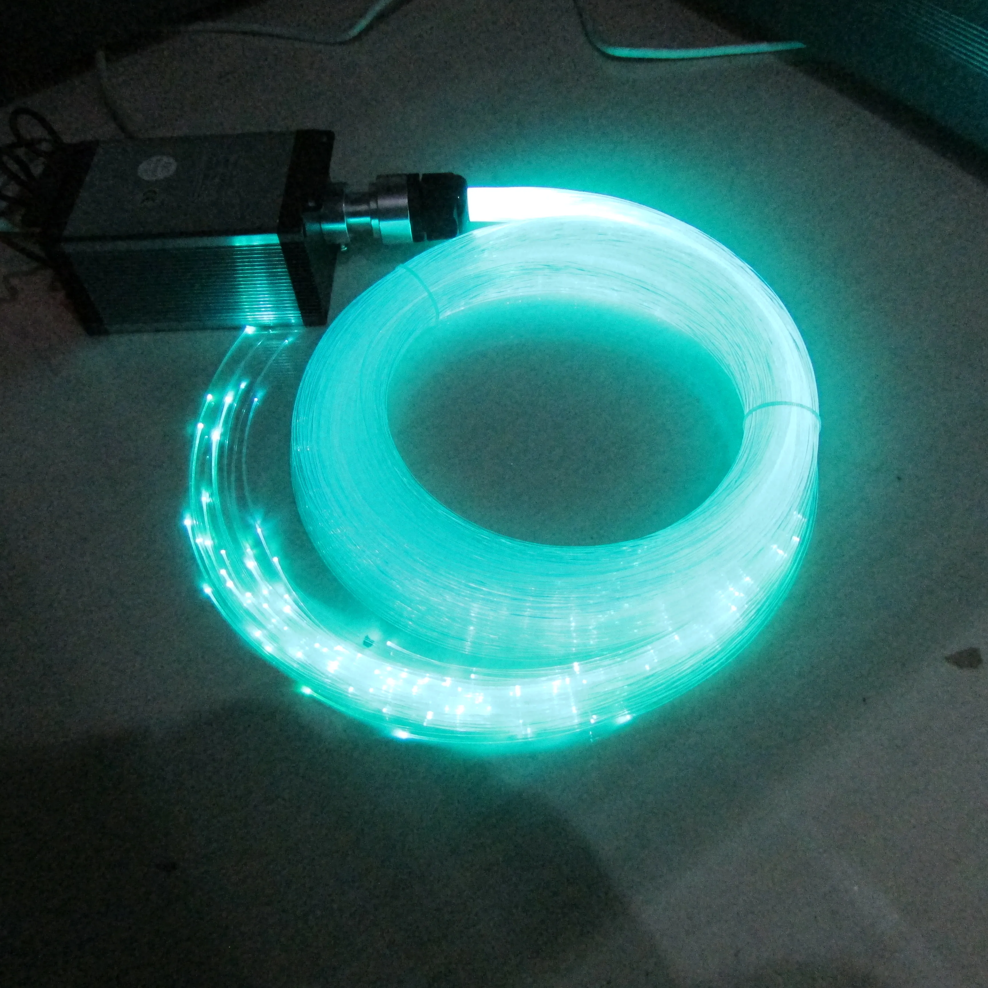 Оптоволоконный свет подсвеченный для сауны или дома звездное небо 5 Вт с функцией затемнения