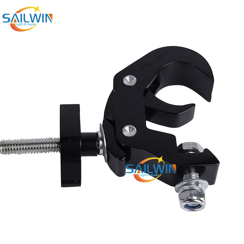 
TUV/CE Double Aluminum Truss Light Hook Clamp Stage lighting clamps DJ Light Clamp 