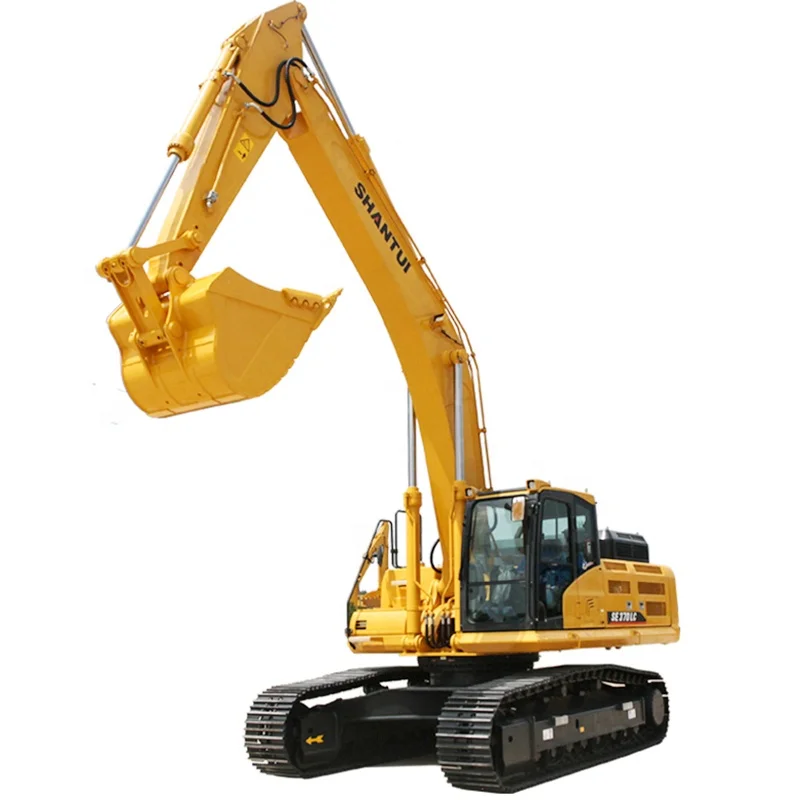 Shantui manufacturers 36.8t SE370LC 1.8cbm hydraulic track sand excavators