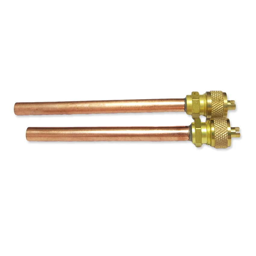
Ready To Ship Gas Refrigerant Fridge Part Copper R134A AC Charging Pin Valve Access Valve 1/4 Refrigeration 