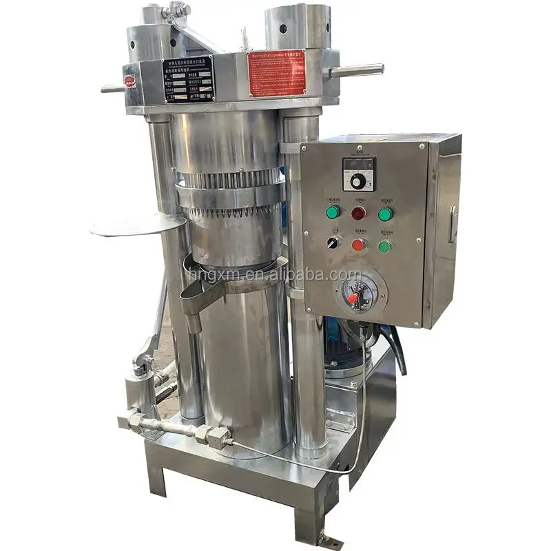 Hydraulic Oil Press Machine Sesame Cocoa Butter Coconut Avocado Oil Extraction Peanut Flaxseed Oil Extraction Machine