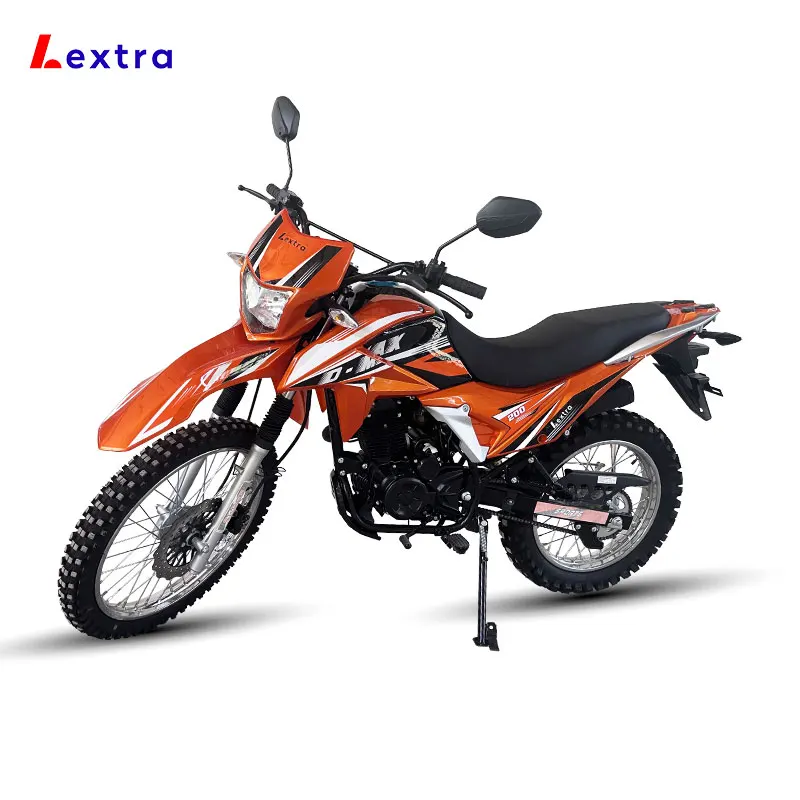 Lextra Chinese New Dual Sport Race 200cc Motocross On-Road Motorcycle dirt bike 200cc 4 Stroke Adult