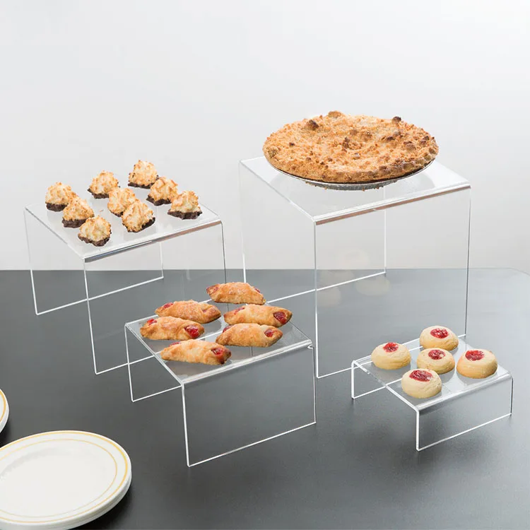 Acrylic Buffet Set Food Risers