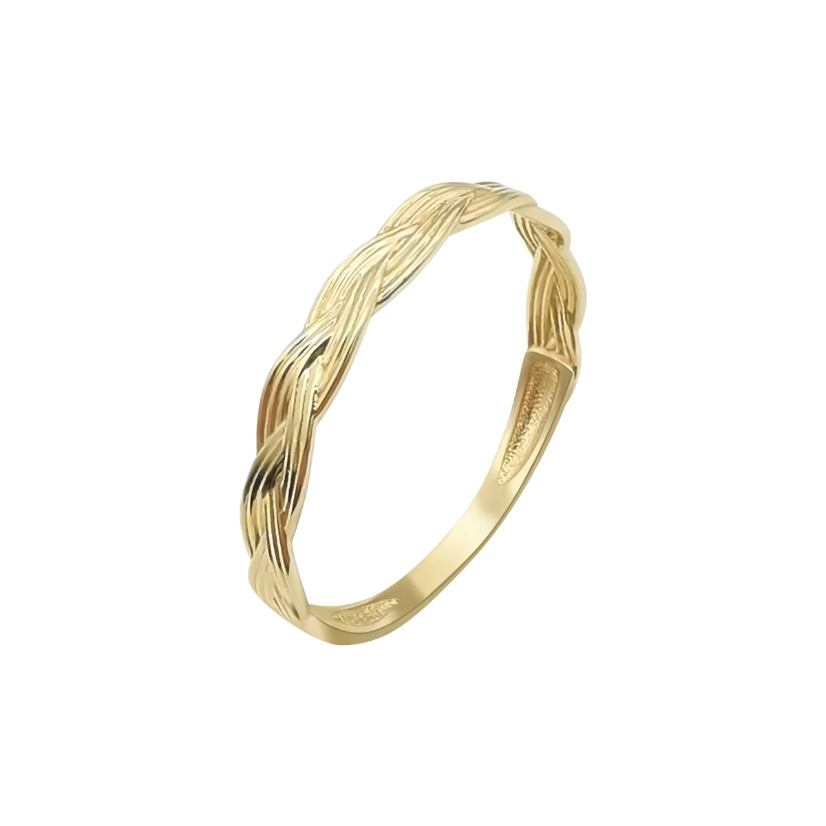 Женское кольцо на палец 9k, модное Золотое кольцо 9K, настоящее золото, оптовая продажа