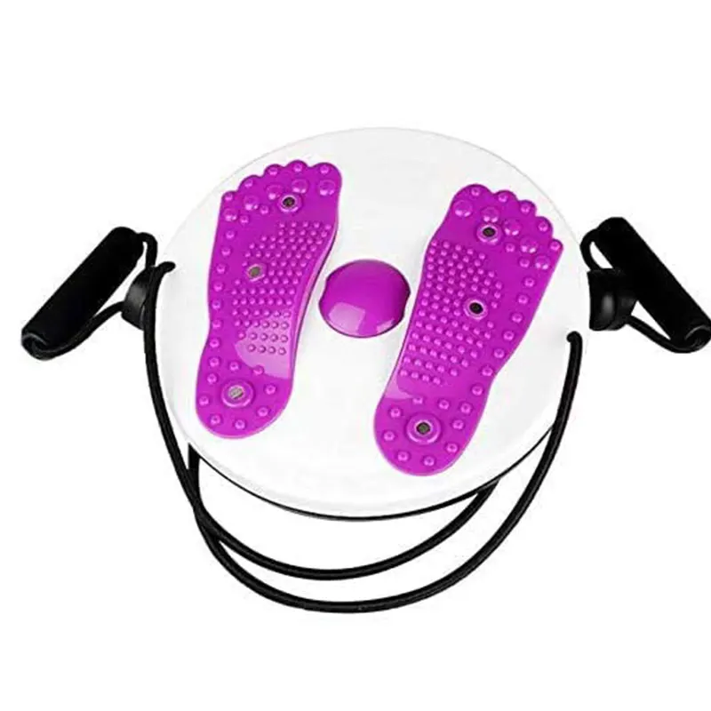 Waist Trimmer  Disc Board Balance Exerciser Foot Massage Training Pull Rope Waist And Abdomen Expander  Yoga  Fitness Equipment