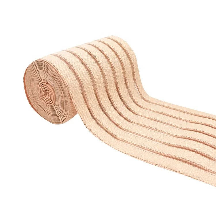 Weaver China Supplier High quality custom elastic band clothing ribbon fish silk elastic waistband for garment