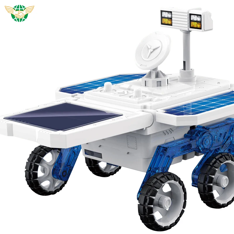 STEM Toys Educational New Clean Energy Toys DIY Solar Mars Exploration Car for School Kids