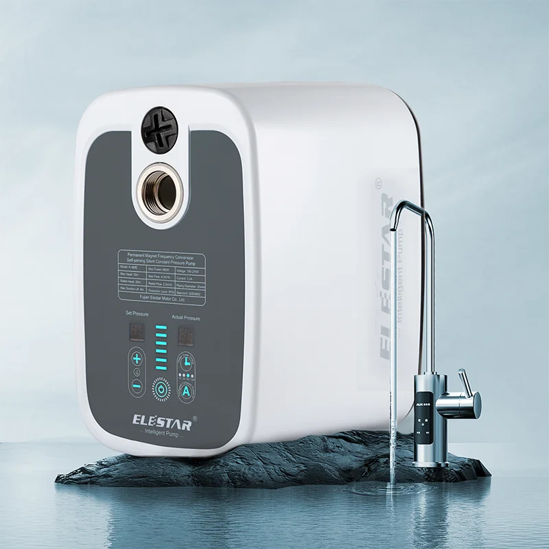 distributor intelligent LCD smart permanent magnet frequency conversion constant pressure self-priming water centrifugal pump