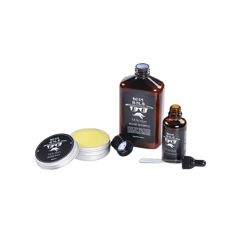 Wholesale  OEM/ODM beard balm and beard oil SET