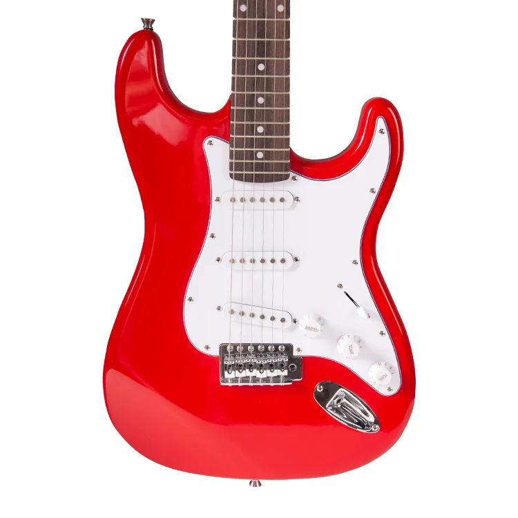 TN-FT/TXW-1R Hot selling acoustic-electric guitar 39 inches bright red electric guitar
