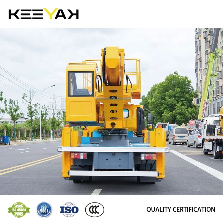 Дизельная высококлассная Рабочая платформа Isuzu 16-24 м ковшовый грузовик 6 колесный 4*2 подъемный с большой платформой 500 кг