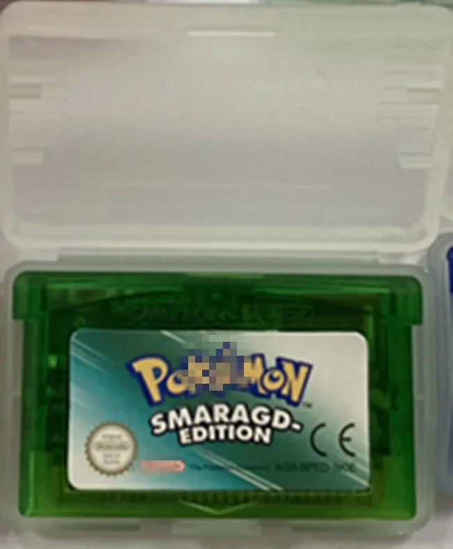 German stickers German language video game card For GBA