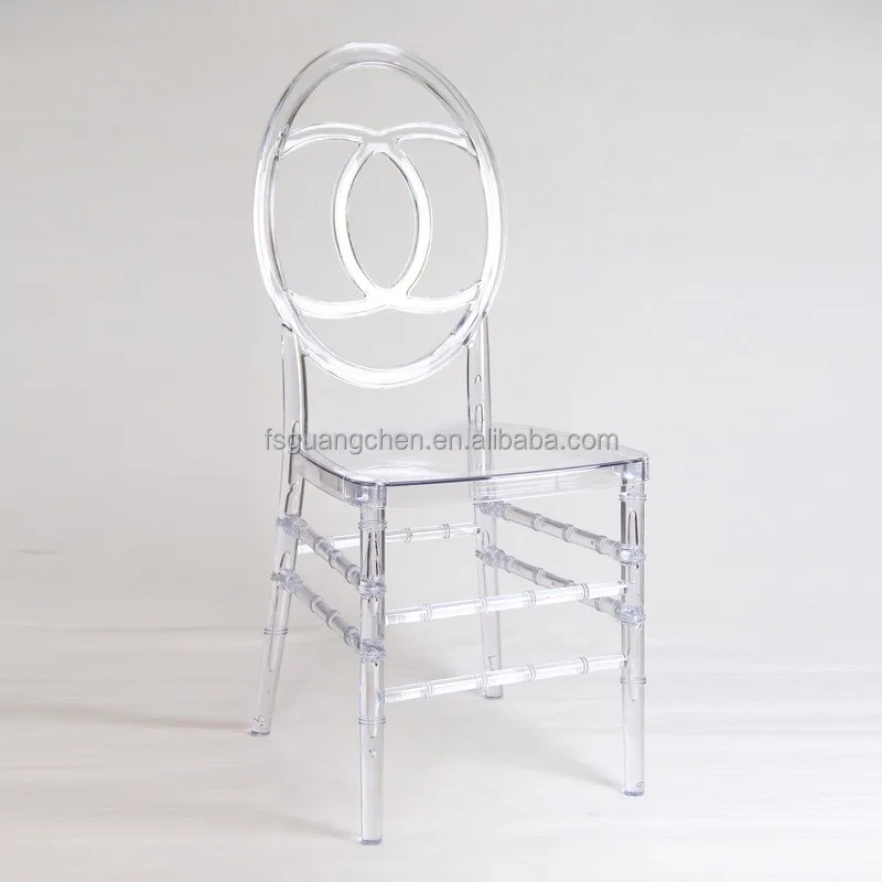 Wholesale Hot Selling Transparent Resin Chiavari Stackable Classic Style Banquet Event Wedding Acrylic Chairs