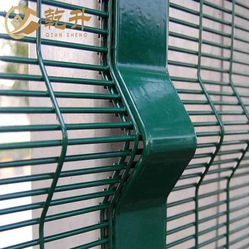 2024 Hot Selling Galvanized 358 Anti Climb Security Barrier Fencing Panels For Prison Clear View Anti Fence With Barbed Wire