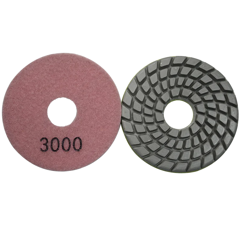 Diamond Sanding Pad Set Stone Grinding Tool Granite Abrasive Diamond Polishing Pad Stone Granite Marble Quartz
