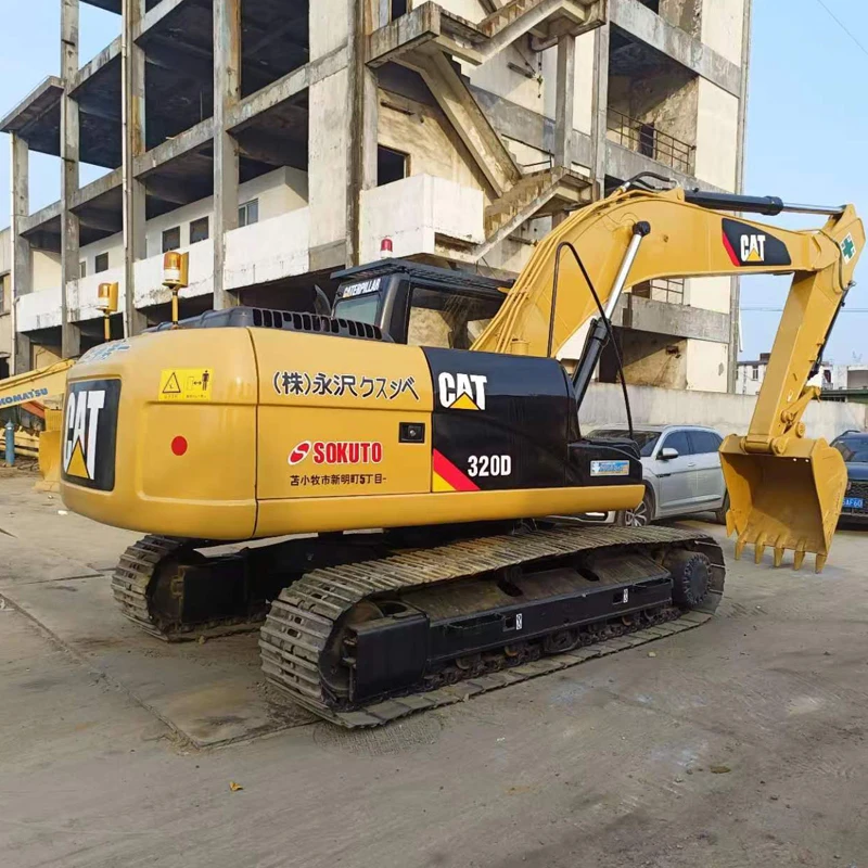 Б/у гусеничный экскаватор cat 320