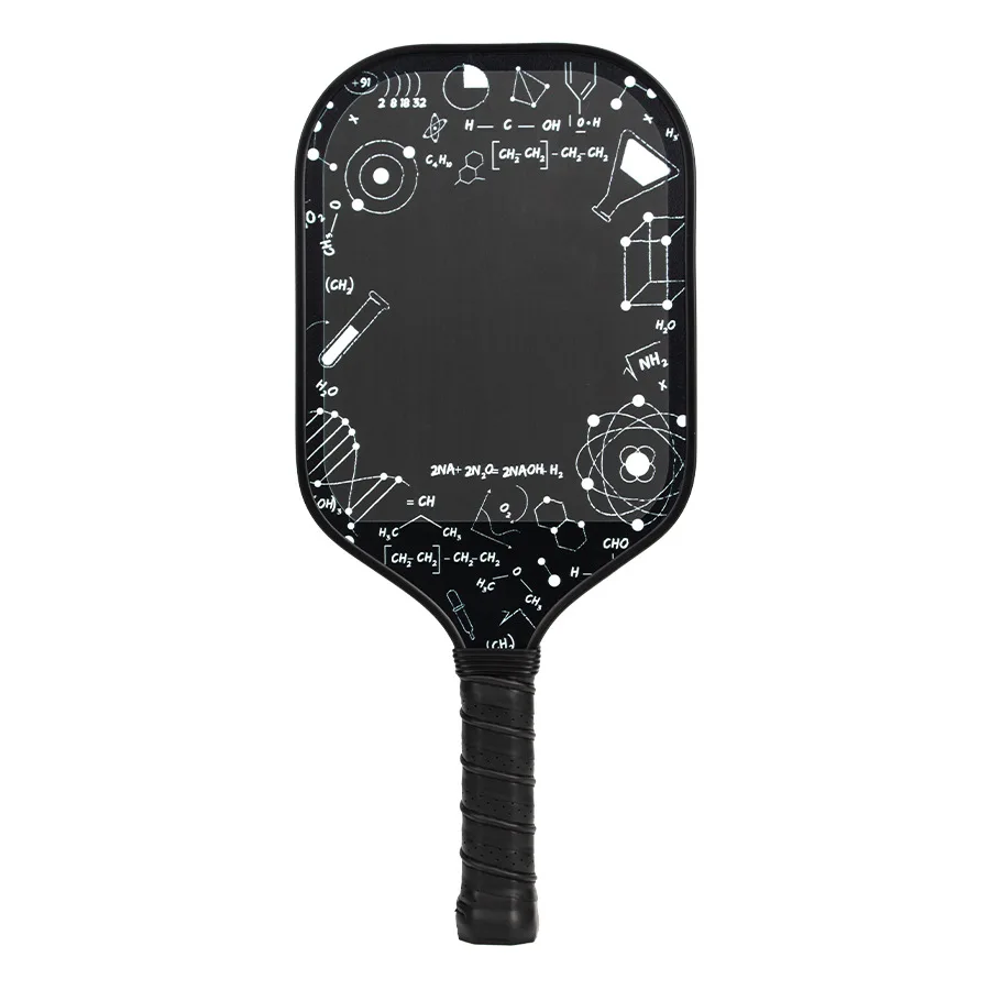 USAAPA Approved Carbon Fiber Pickleball Racket Customizable with PP Honeycomb Core for Adults