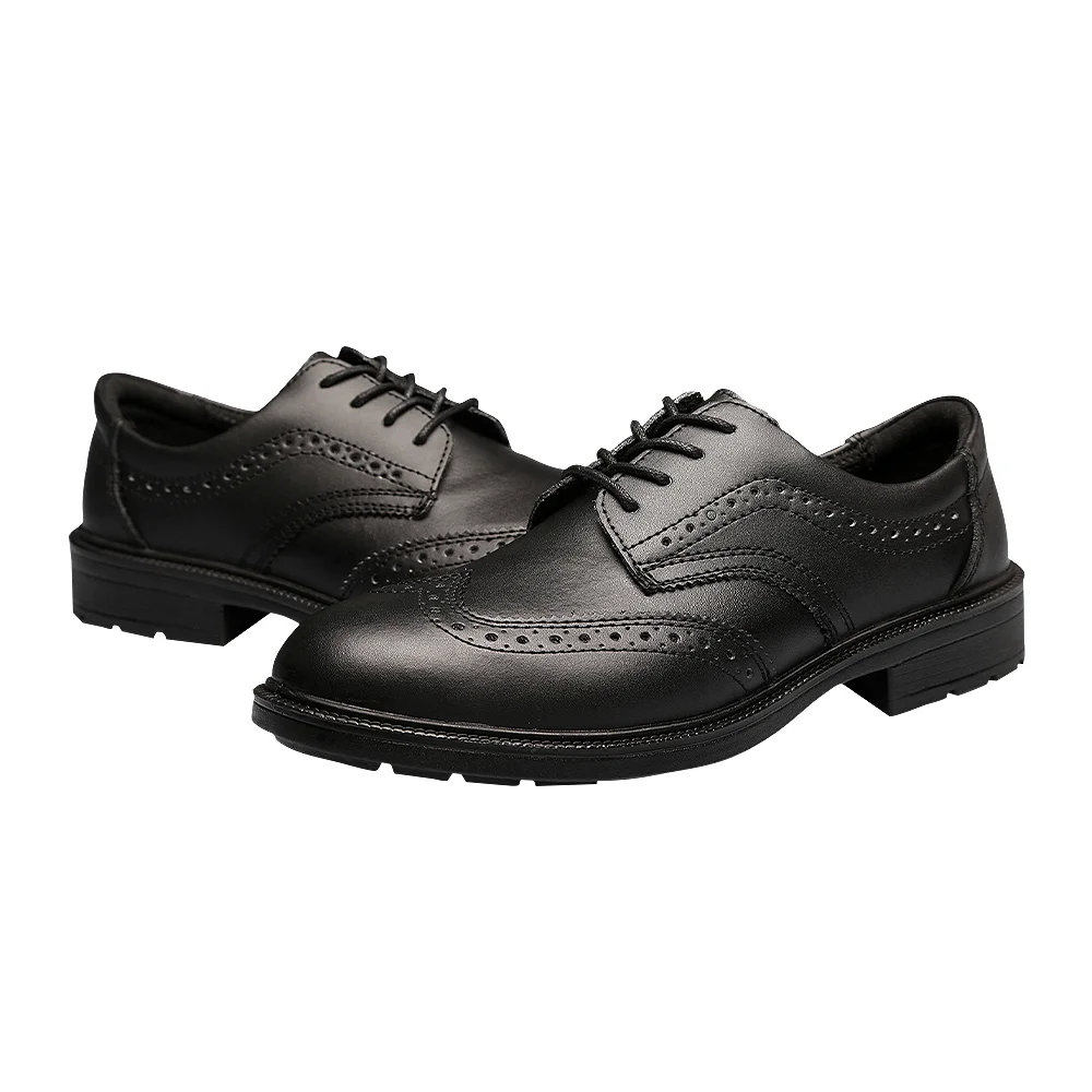 Professional Design Team Manager Waterproof Anti Slip Safety Shoes With Steel Toe