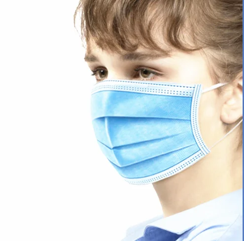  Пылезащитная Высококачественная недорогая хирургическая маска для лица с эластичными петлями ушей оптом