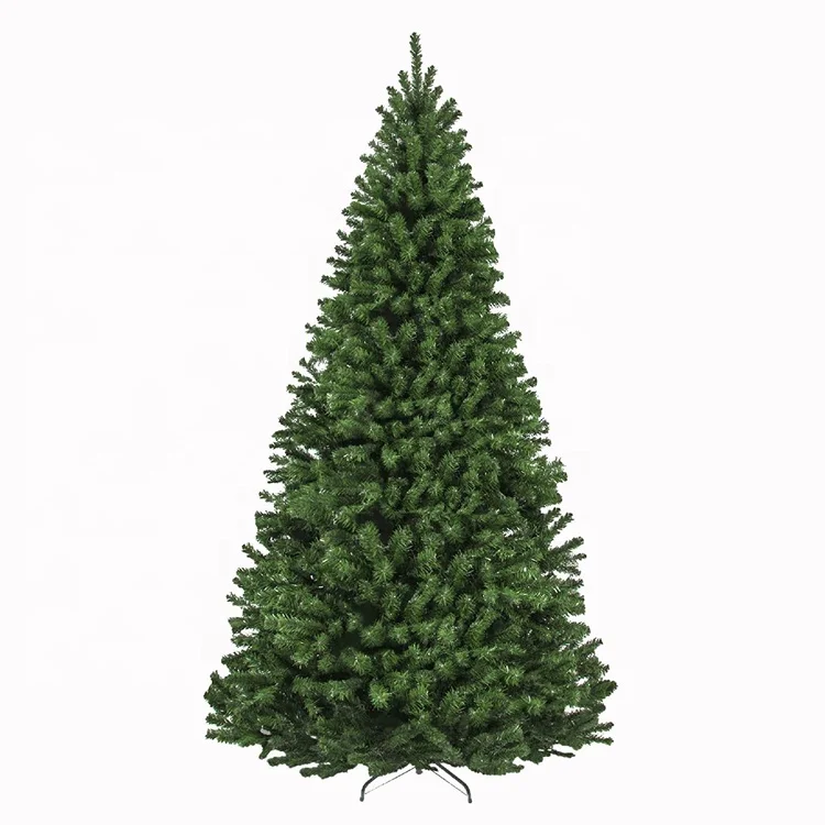 Easy Assembly Hinged Premium Spruce Artificial Holiday Xmas Tree  1346 PVC Branch Tips 7.5 ft christmas tree