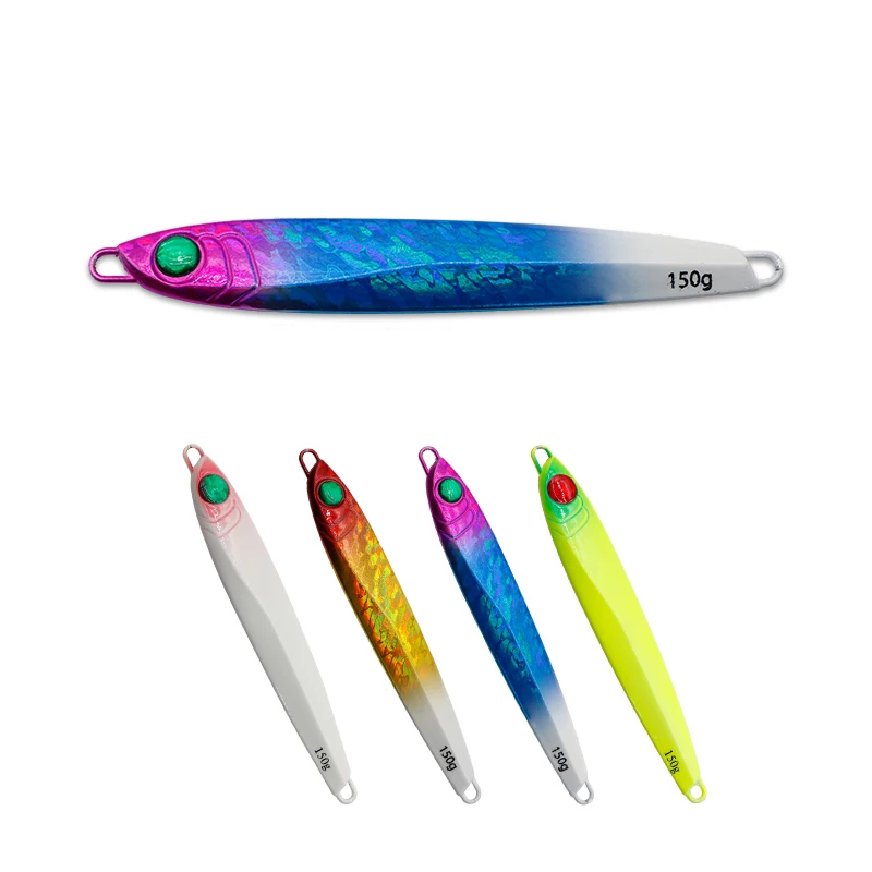 WHOLE SALE 150g 200g Metal Jig Fishing Lures Lead Jigging Lures Long Casting Japan Style Metal Fishing Bait