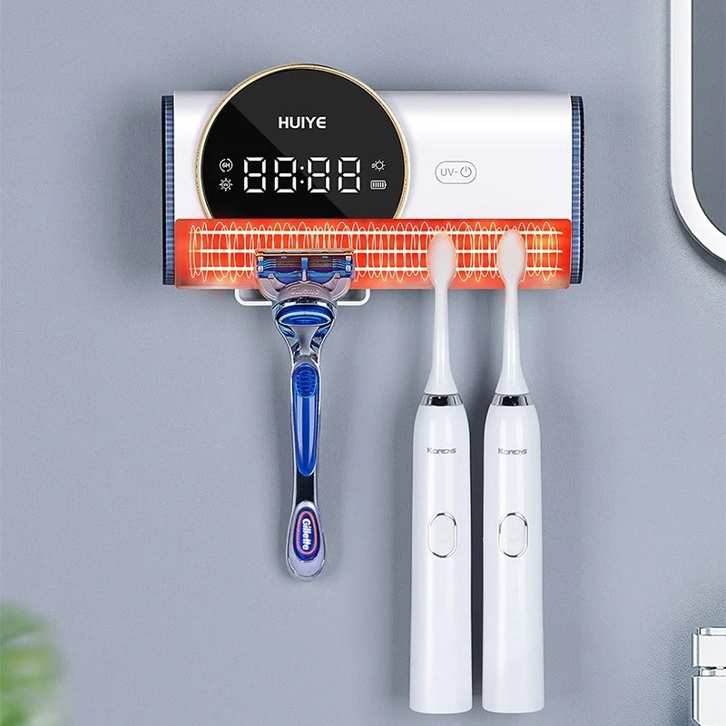 Ce Rohs Certification Toothbrush Holder for Bathroom Multifunction