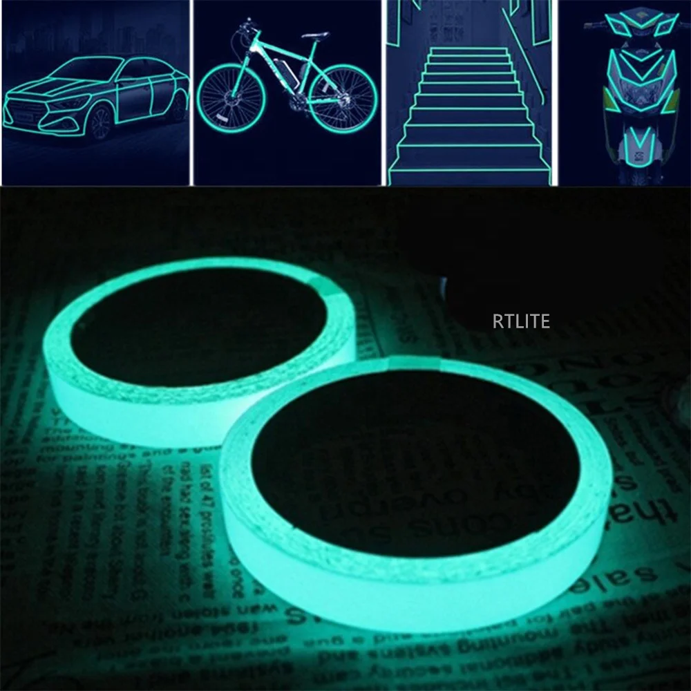 Photoluminescent Vinyl Self-adhesive Glow in the Dark Sticker Adhesive Luminous Film Cutting