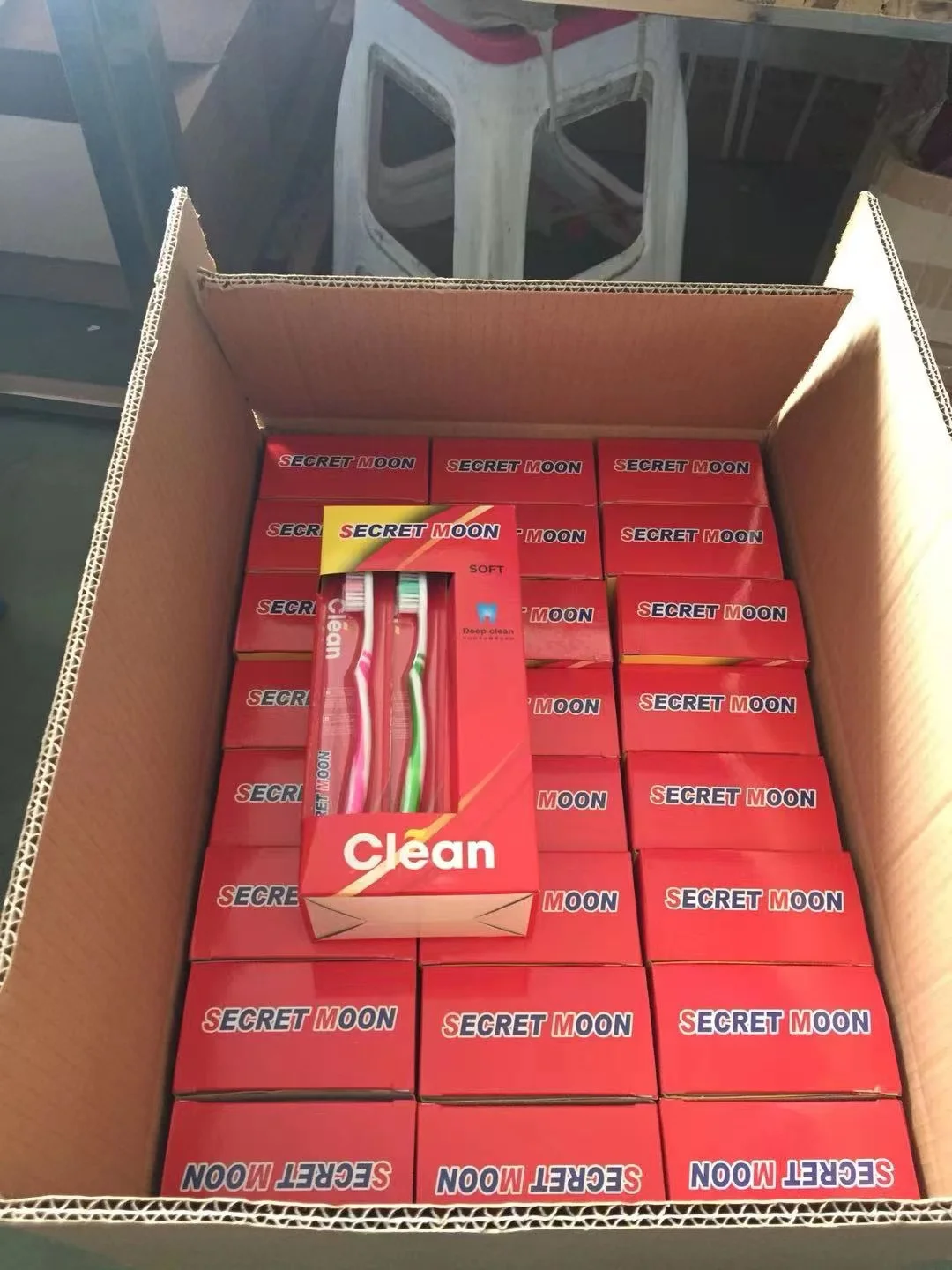 Factory Direct Best Quality Logo Printed Cheapest Adult Toothbrush