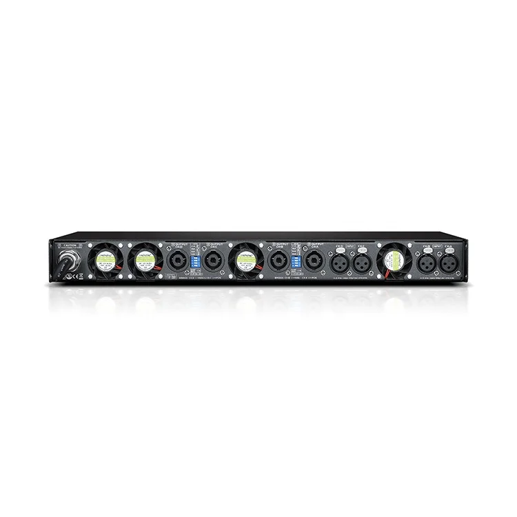 DG series Class D Digital Power Amplifier 3500W 4 Channels PA Power Amplifier