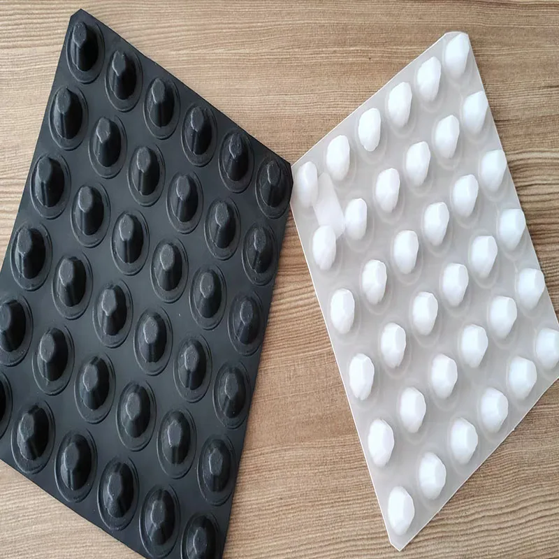 Современный дизайн 20 мм и 30 дренажный коврик из ПП пластика с геотекстилем для скатов туннелей парков