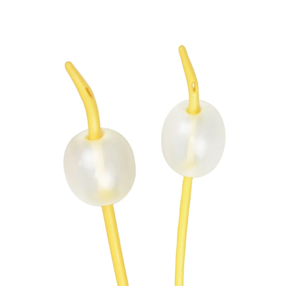 Good quality Medical 2-way or 3-Way Standard Silicone Coated Latex Foley Catheter