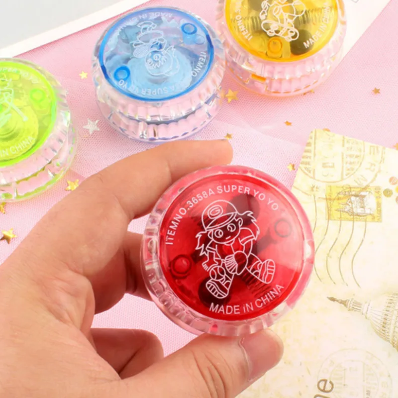 Классические мини-игрушки со светодиодной мигающей Yoyo креативные модные детские развлекательные игры развивающие спортивные игрушки для детей
