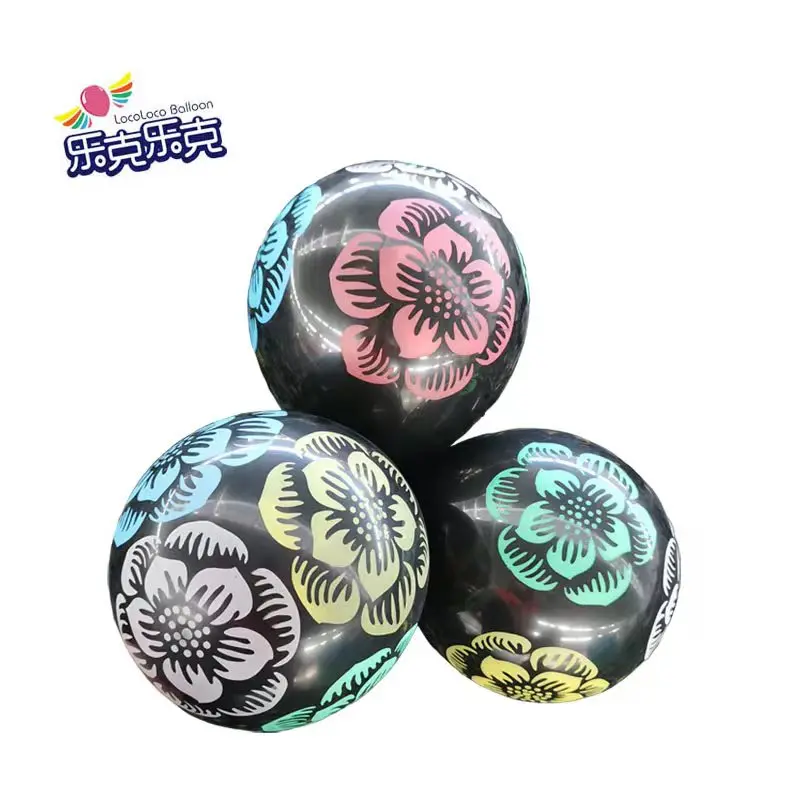 China factory Happy Birthday Party Decorations Ballon Round Helium Latex Balloon Globos