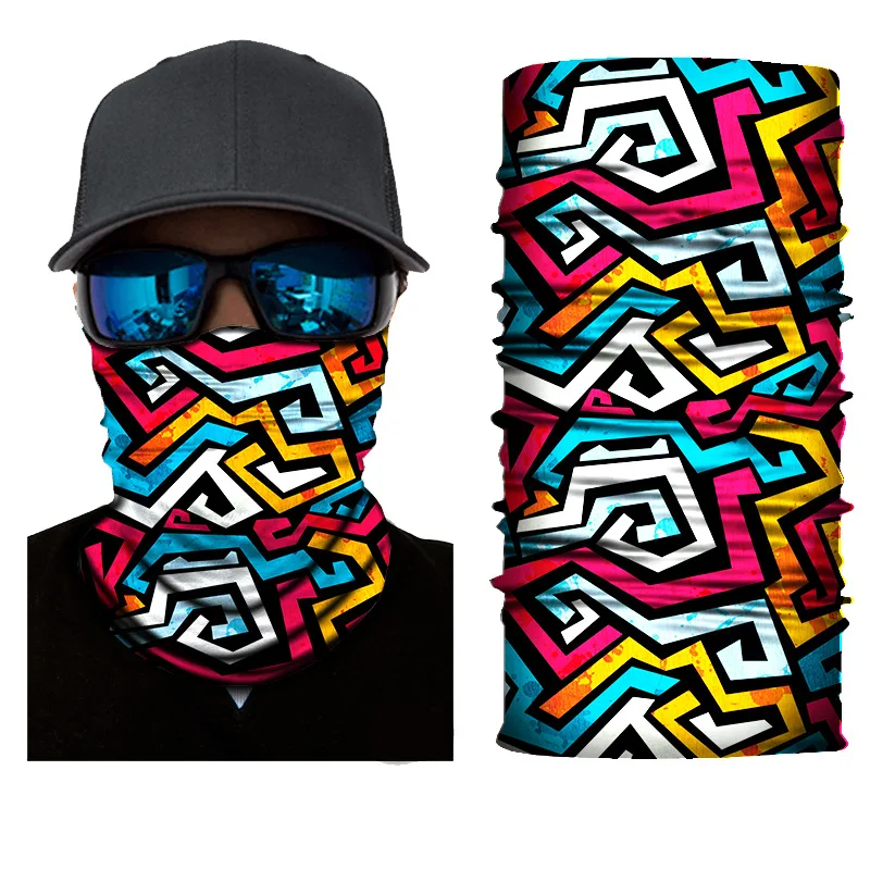 wholesale custom multifunction seamless bandanas tube in bulk with logo