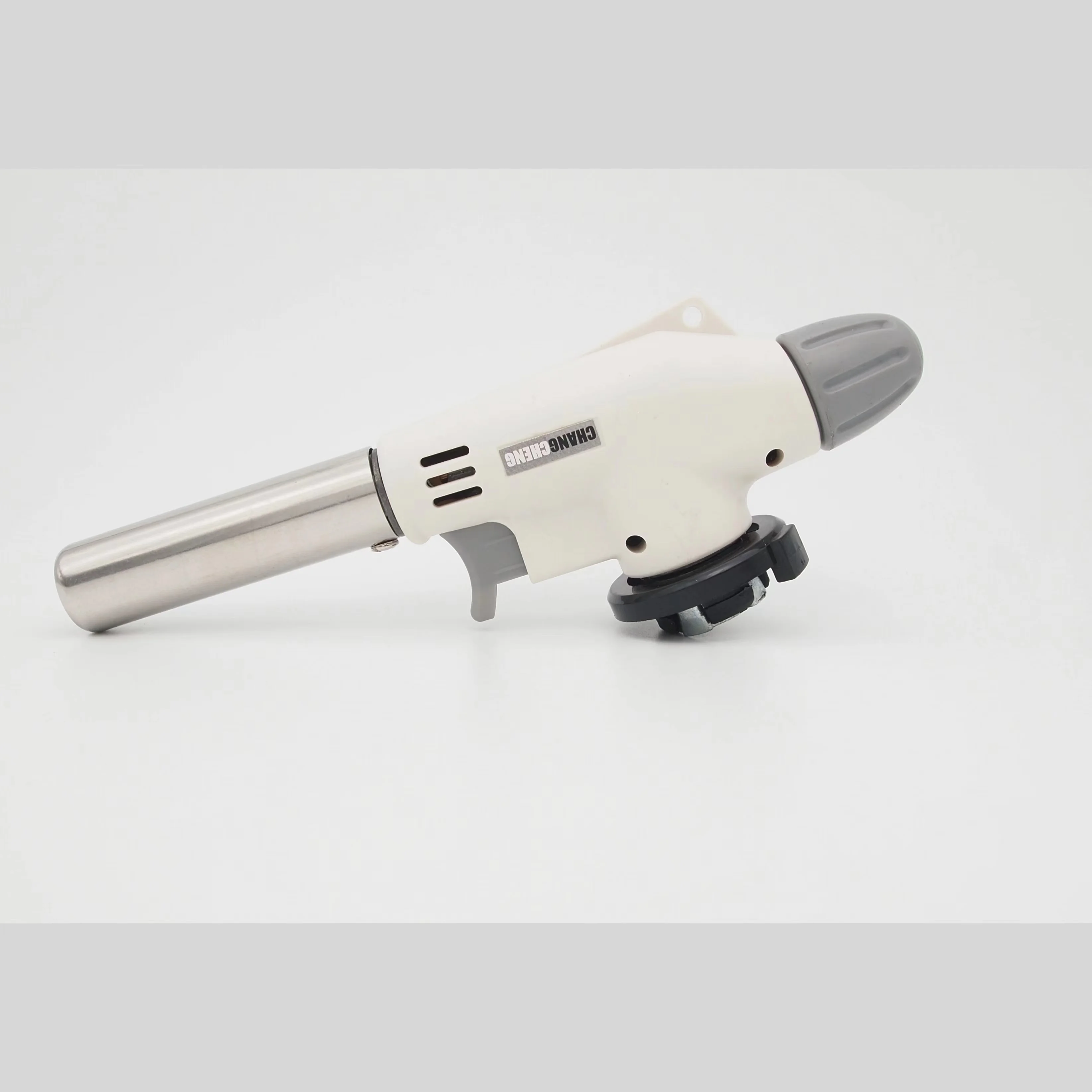 Auto Piezo Ignition Mini BBQ Camping Butane Lighter Cooking Blow Torch for Outdoor Electronic Chef Cooking Baking Flame Gun